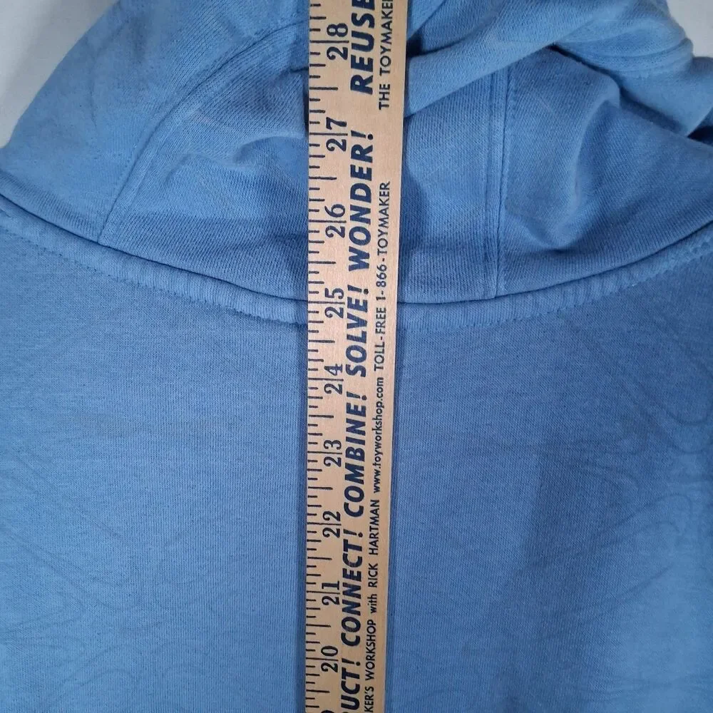 Nike Sportswear Club Fleece Hoodie Cerulean Blue Men's Athleisure Size‎ M